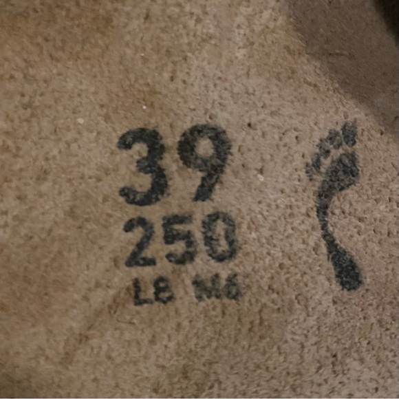 Birkenstock Papillio Namica Women’s US 8/EU 39 Suede Wedge Sandal Black Leather - Picture 6 of 6